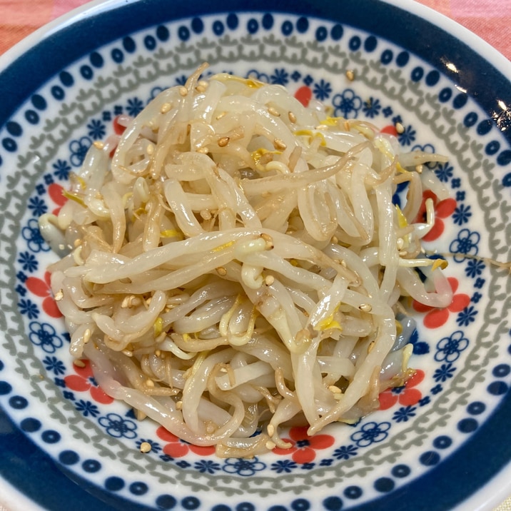 簡単‼電子レンジでもやしナムル♡